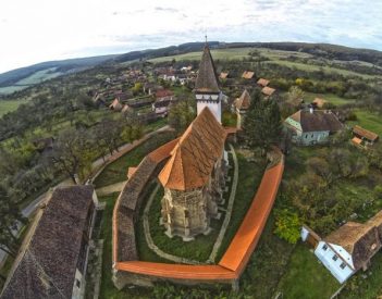 Saxon fortified churches turned into Disney-style kitsch