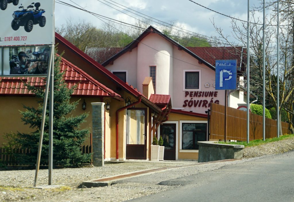 Sóvirág Panzió Széken, ahonnan a gázlopás miatti nyomozás indult