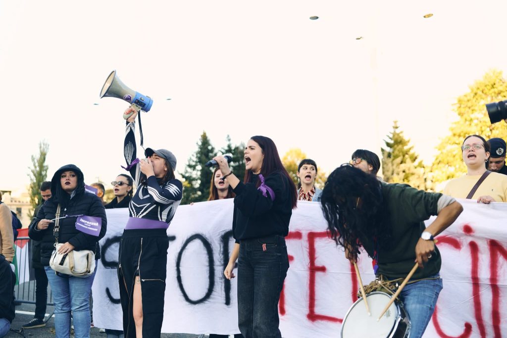 Tüntetés a nők biztonságáért, Bukarest