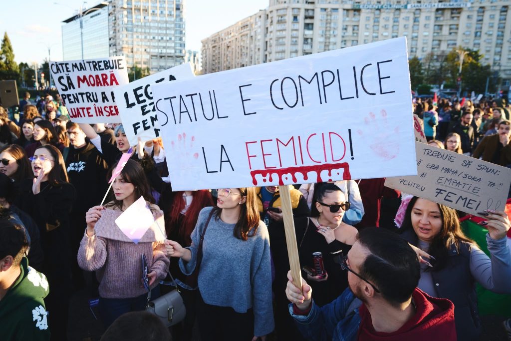 Tüntetés a nők biztonságáért, Bukarest