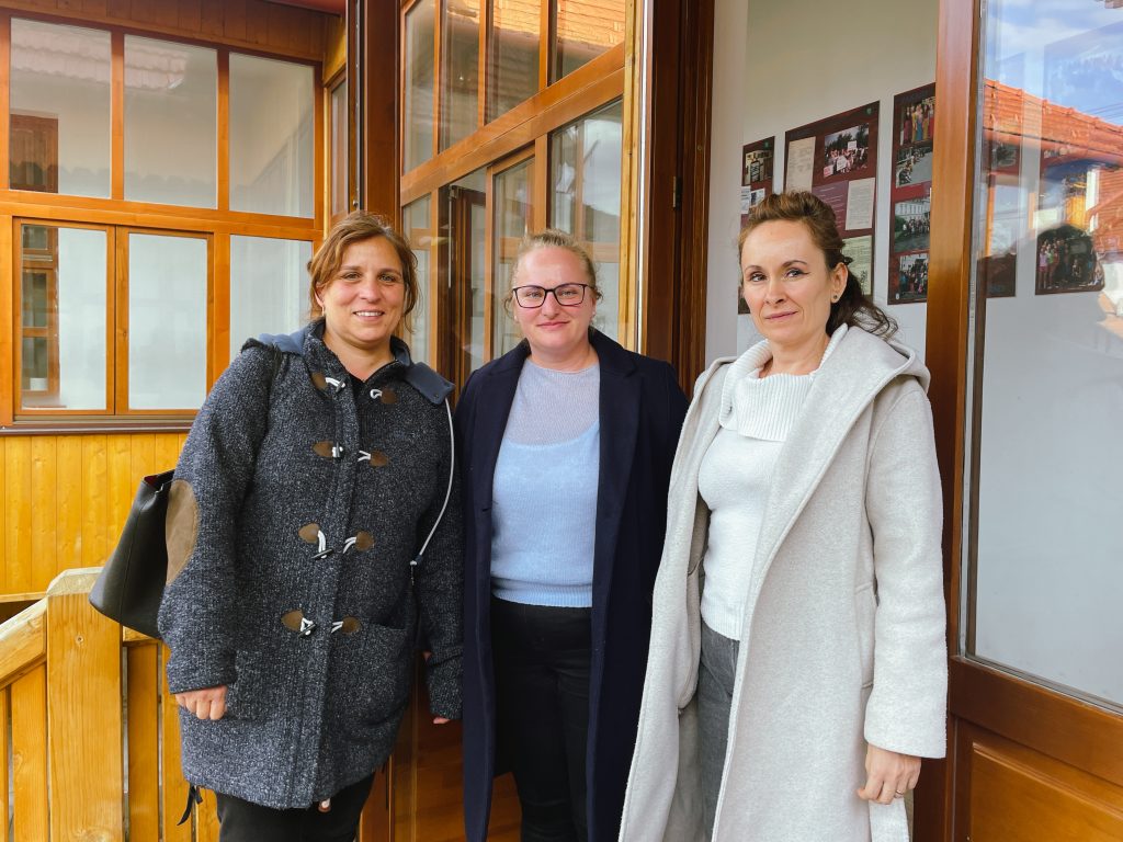 Leomlott lelkek megtartói Parajdon: Maksai Judit, Balázs-Györfi Rita, Moldován Enikő