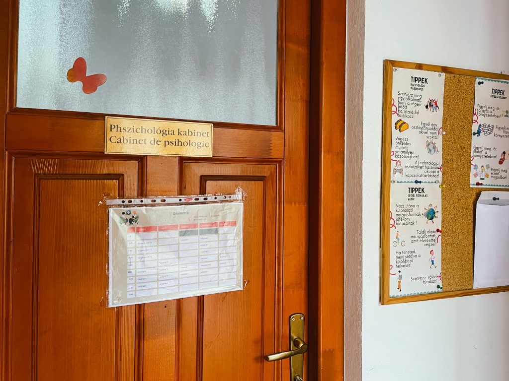 Pszichológiai kabinet iskolában