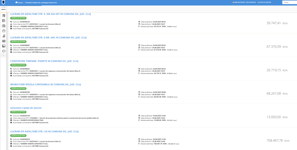 Szék polgármestere így rendelt aszfaltozást közvetlen vásárlással